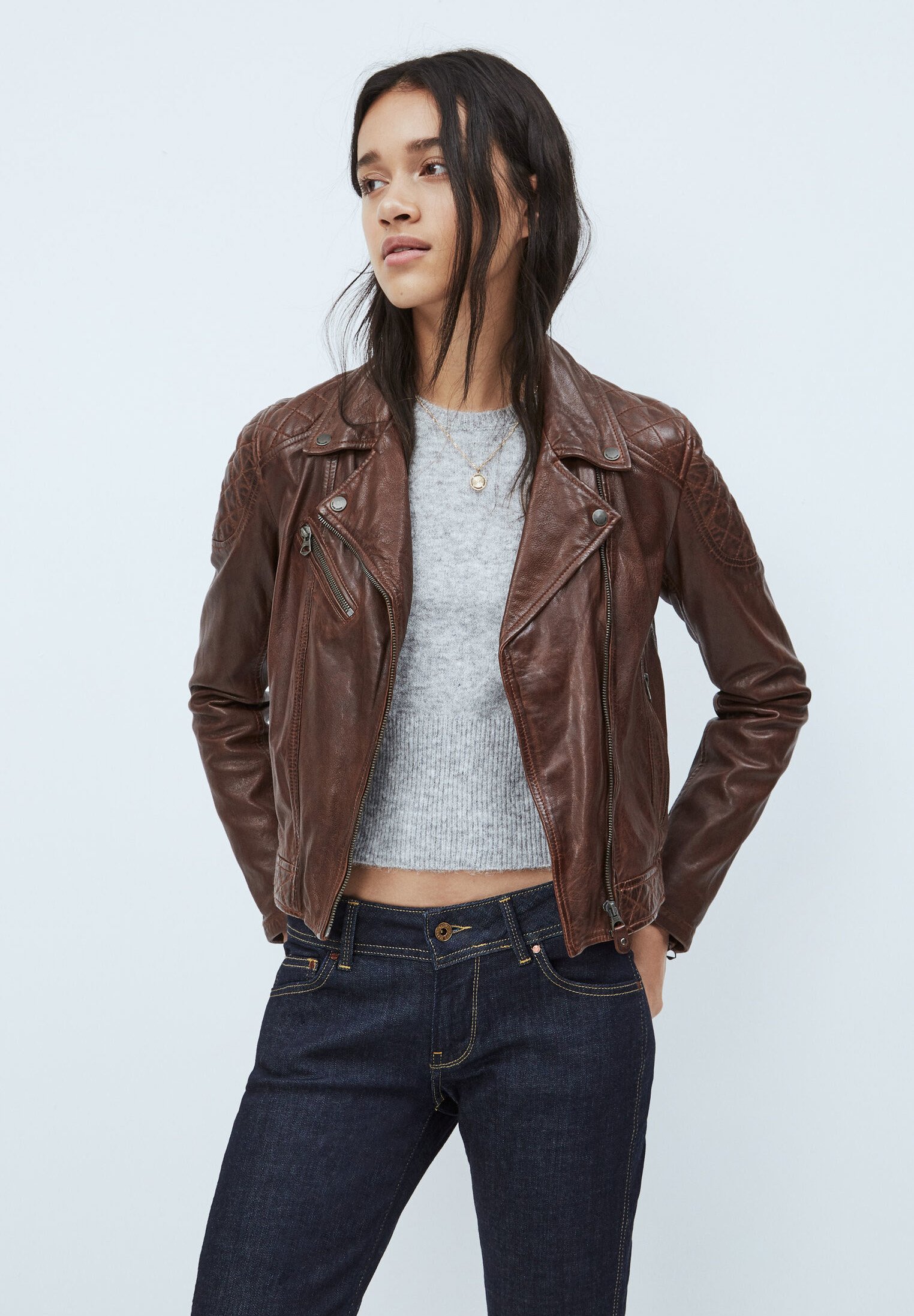 Abrigos invierno de De cuero para Mujer de Pepe Jeans | FASHIOLA.es