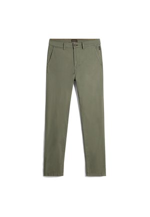 Napapijri M-PUYO SUM - Pantalones chinos - green lichen