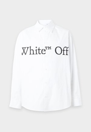 OFF-WHITE, BOOKISH SCARF OVERSHIRT - Košeľa - white