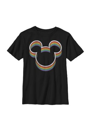 Disney MICKEY CLASSIC RAINBOW EARS - T-shirt z nadrukiem