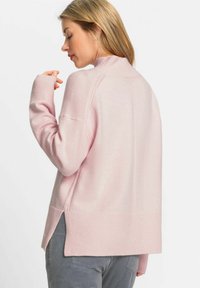 Olsen LANGEN ÄRMELN - Strickpullover - rosa