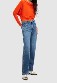 AllSaints Stickad tröja - orange