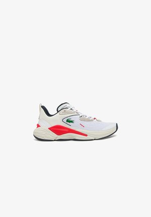 ATHLEISURE - Baskets basses - off wht/red