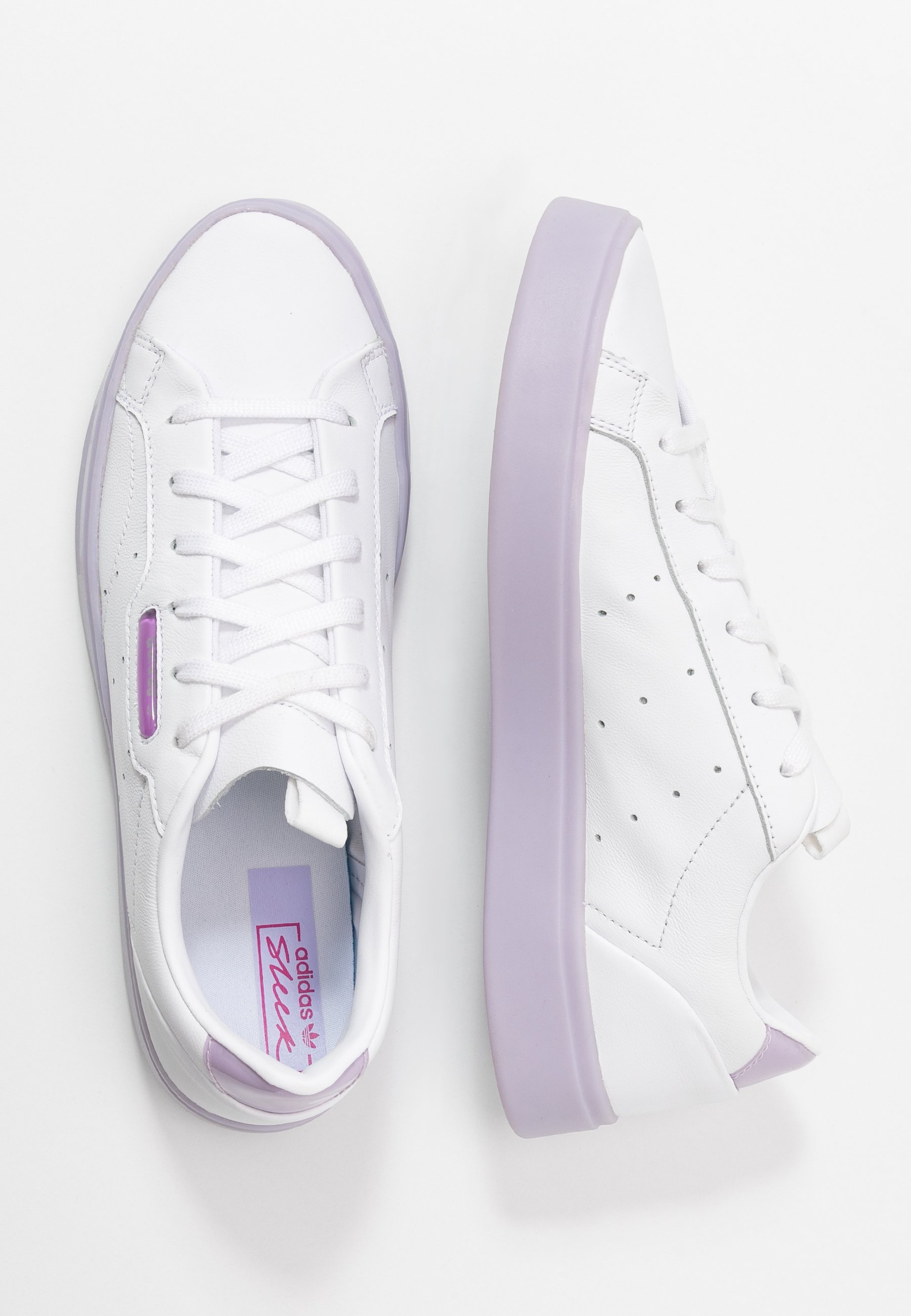 adidas sleek purple