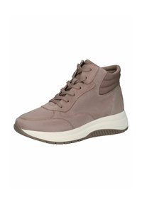 Caprice Bottines à lacets - taupe comb