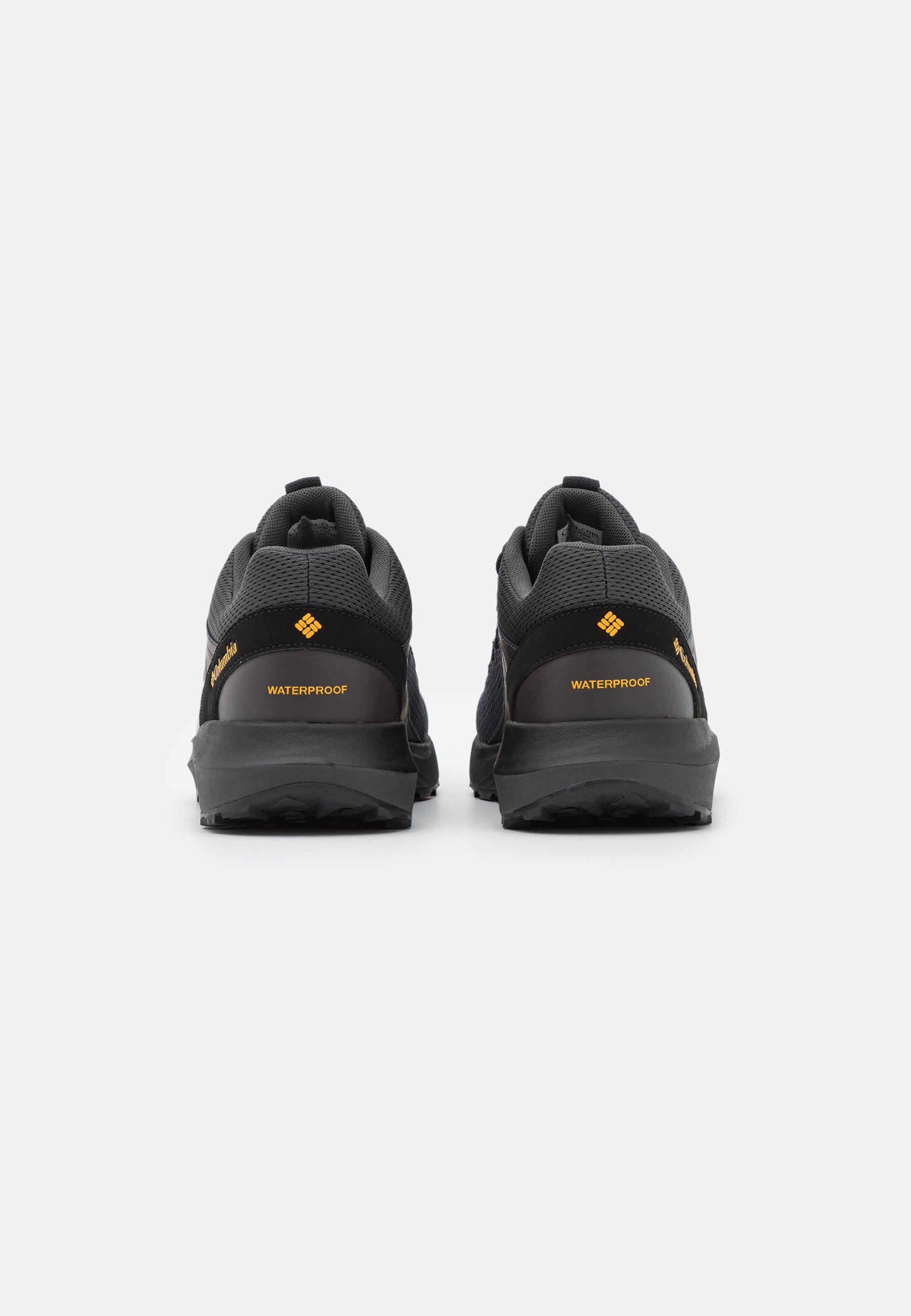 Columbia TRAILSTORM - Walking trainers - dark grey/bright gold/mottled dark  grey - Zalando.ie