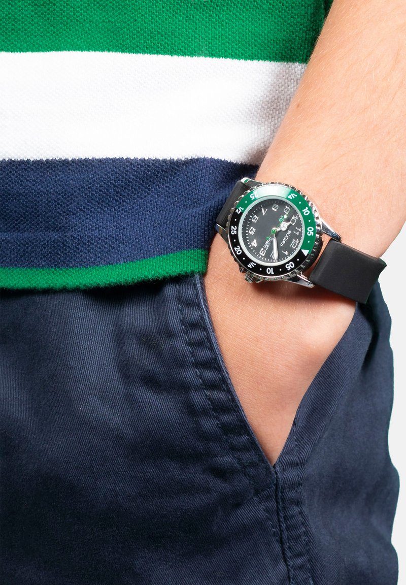 Tikkers TIME TEACHER CLASSIC - Orologio - black