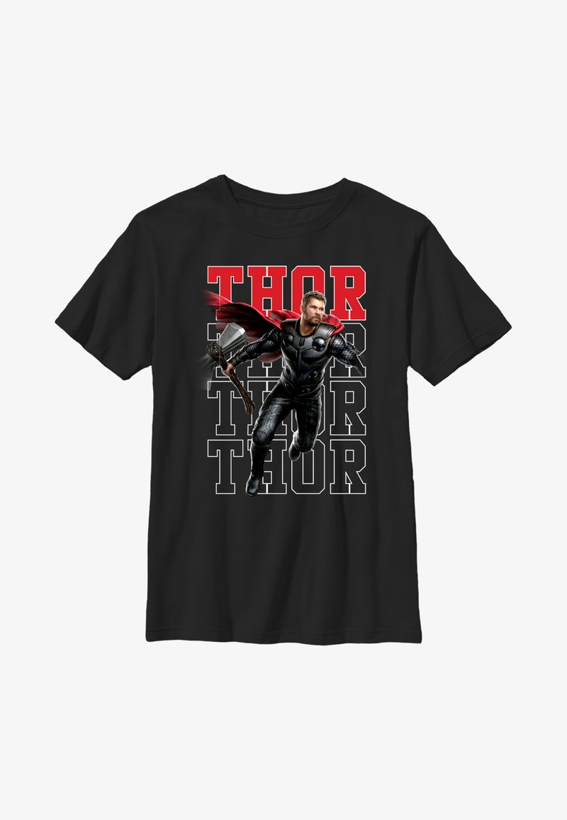 Marvel AVENGERS ENDGAME HEROIC SHOT THOR - Camiseta estampada - black