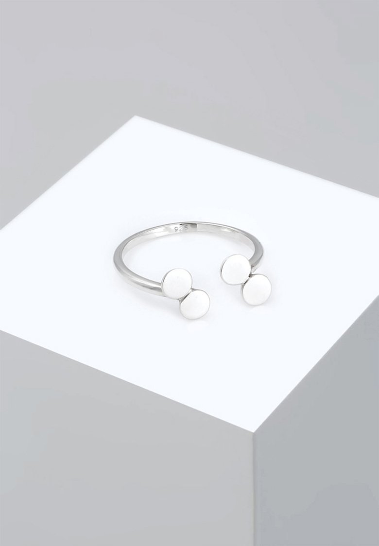 Elli ADJUSTABLE BASIC - Prsten - silver-coloured