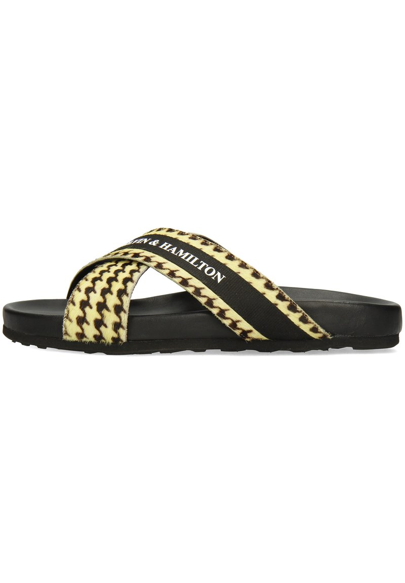 Melvin & Hamilton ROBERT HAIRON MH STITCHED Mules noir/black Zalando