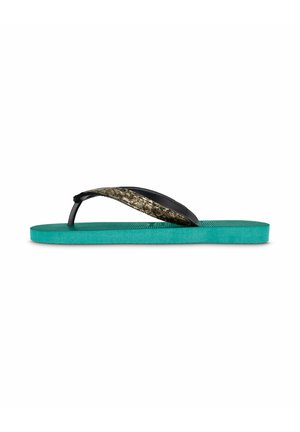 PYTHON - Bade-Zehentrenner - forest green