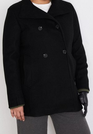 Halflange jas - black