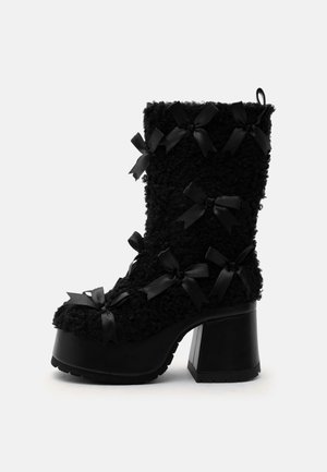 Koi Footwear KENSEI PLATFORM BOOTS - Μπότες πλατφόρμα - black