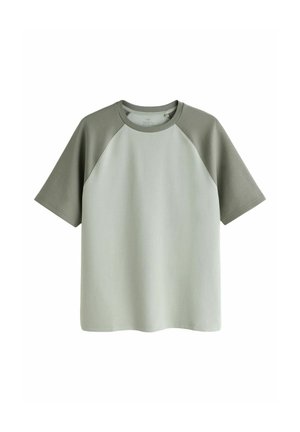 REGULAR FIT  - T-Shirt basic - green raglan
