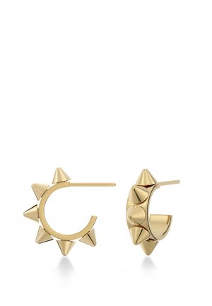 PEAK CREOLES MINI - Orecchini - gold-coloured