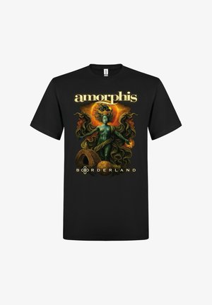 rockshirts, AMORPHIS BORDERLAND MARCELO T-SHIRT - Printtipaita - black