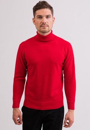 ROLLKRAGEN  - Neule - rot