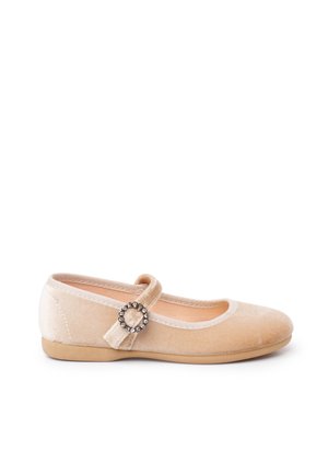 MERCEDITAS HEBILLA JOYA - Lær-at-gå-sko - beige