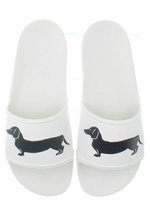 AC Milan A.C. Milan Ciabatte In Gomma Rose E Nere Ciabatte Bambino