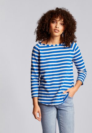 NACHHALTIGES HEAVY JERSEY LONGSLEEVE MIT RAGLANÄRMELN - Long sleeved top - sea breeze