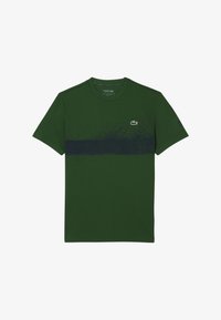 Ej vald, vert bleu marine