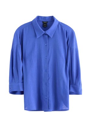Lindex, LINDEX CRINKLED SHIRT LINDEX - Paitapusero - strong blue