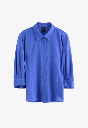 Lindex, LINDEX CRINKLED SHIRT LINDEX - Skjortebluser - strong blue