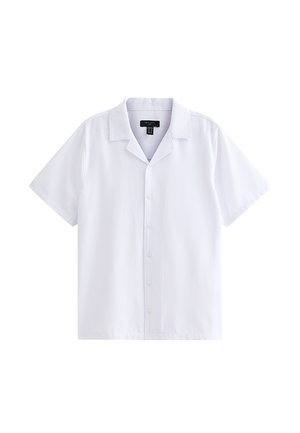 New Look, WHITE SHORT SLEEVE REGULAR  LOOK SHIRT - Overhemd - white