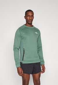 The North Face CREW - Sweatshirt - duck green