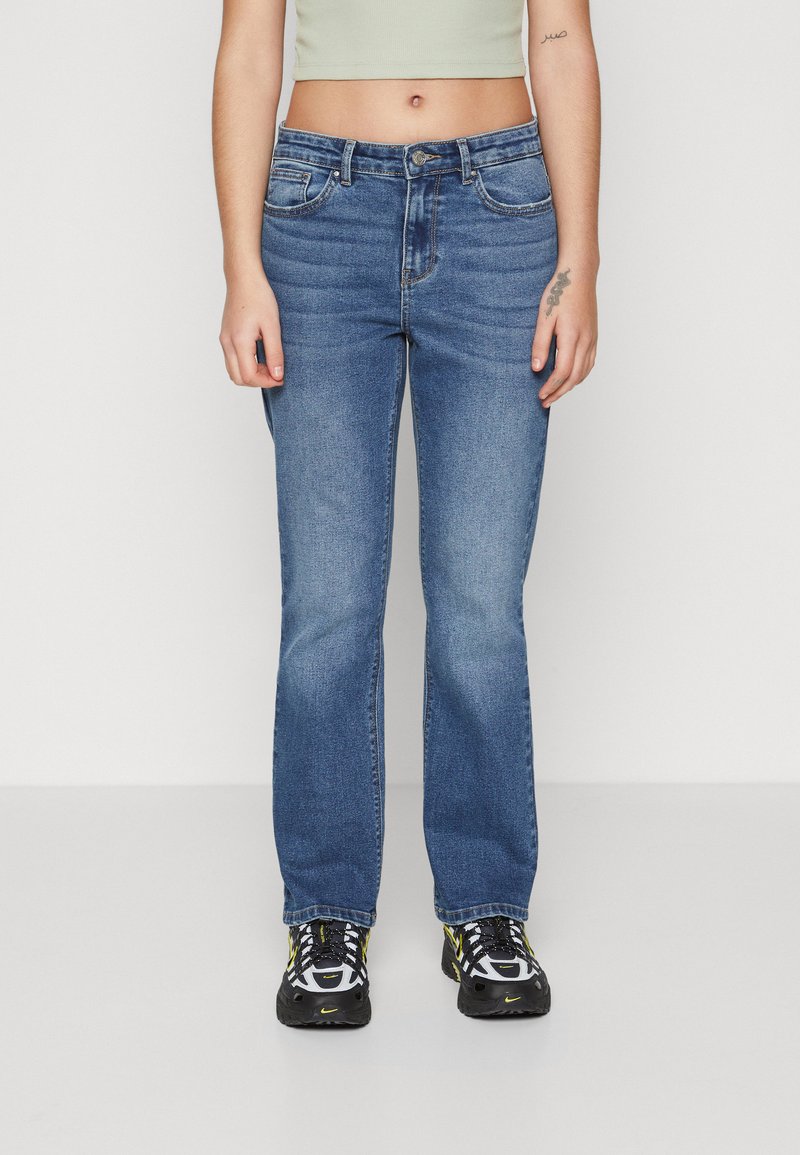 Onlsui Mid Slim Fold Up Dnm Medium Blue Denim