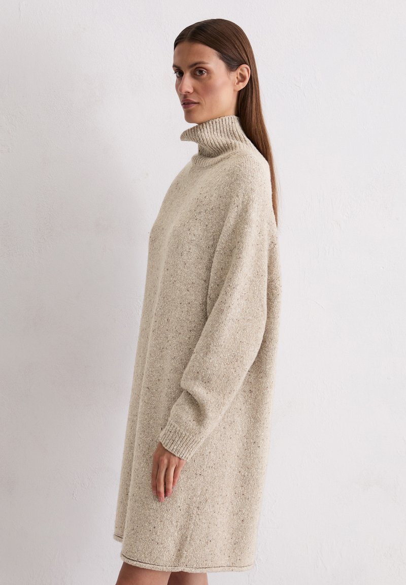 Marc O'Polo Jumper dress - chalky mauve melange/beige - Zalando Marc O'Polo Jumper dress - chalky mauve melange/beige - Zalando
