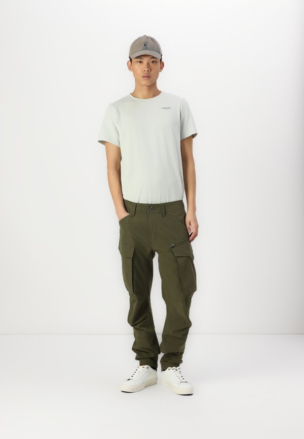 ROVIC ZIP REGULAR TAPERED - Cargo trousers - shadow olive3