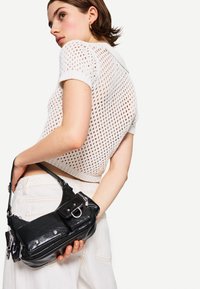 Bershka - MULTI - SHOULDER - Handbag - black Thumbnail Image 1