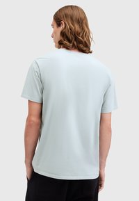 AllSaints BODEGA SS CREW - T-shirt basic - light blue