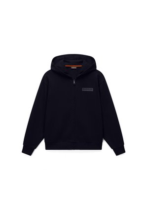 Napapijri NEW BOX LOGO UNISEX - Sweat zippé - black beauty