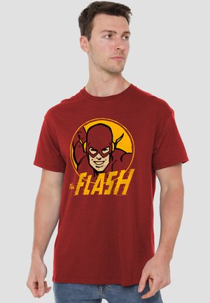 Cotton Soul, DC FLASH FLASH CIRCLE - Print T-shirt - red