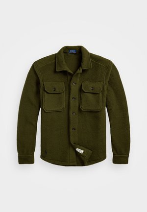 Polo Ralph Lauren PILE FLEECE SHIRT JACKET - Fleece jacket - armadillo