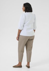 Kaffe Curve OSINA  - Bluse - white black oxford stripe