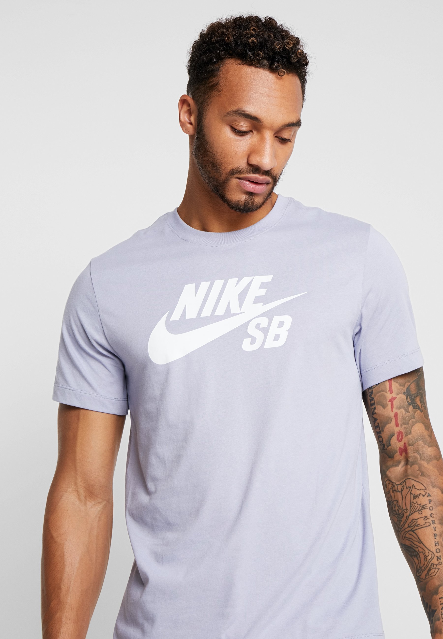 indigo nike shirt