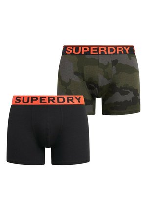 2PACK - Boksershorts - black athletic grey feeder