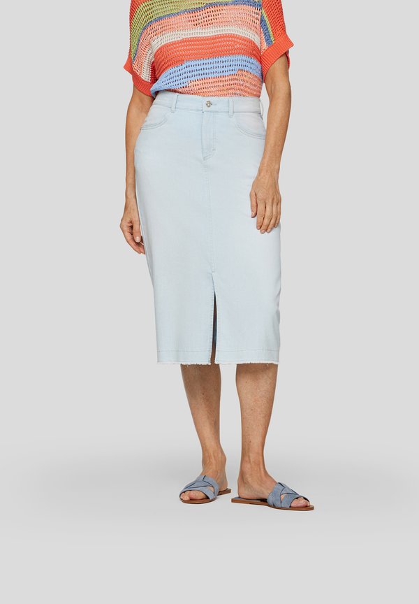 Jeansrock - hellblau