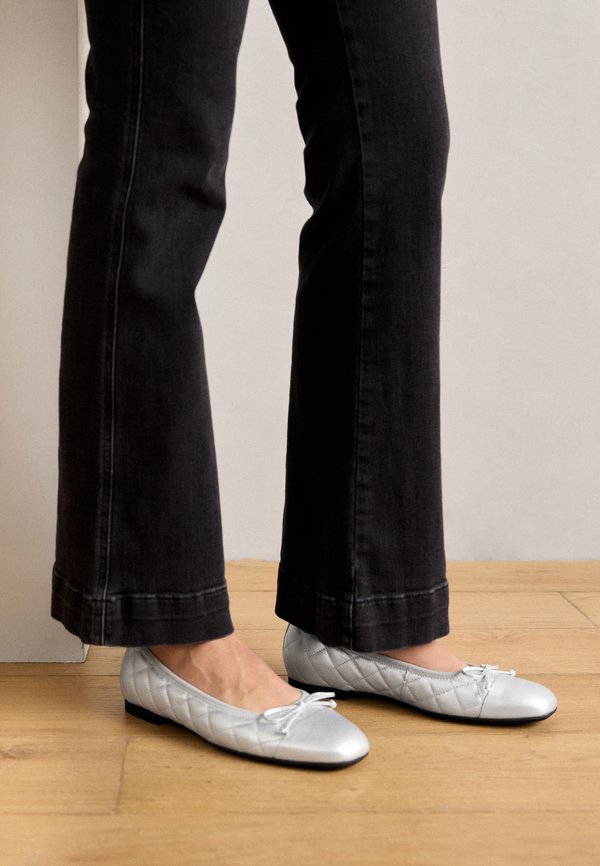 Ballet pumps - silber3