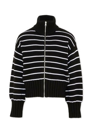 Calvin Klein CARDIGAN - Cardigan - black