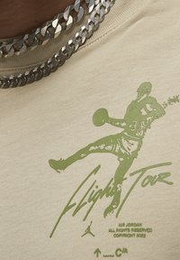 Jordan CREW FLIGHT HERITAGE  - Maglietta a manica lunga - rattan alligator