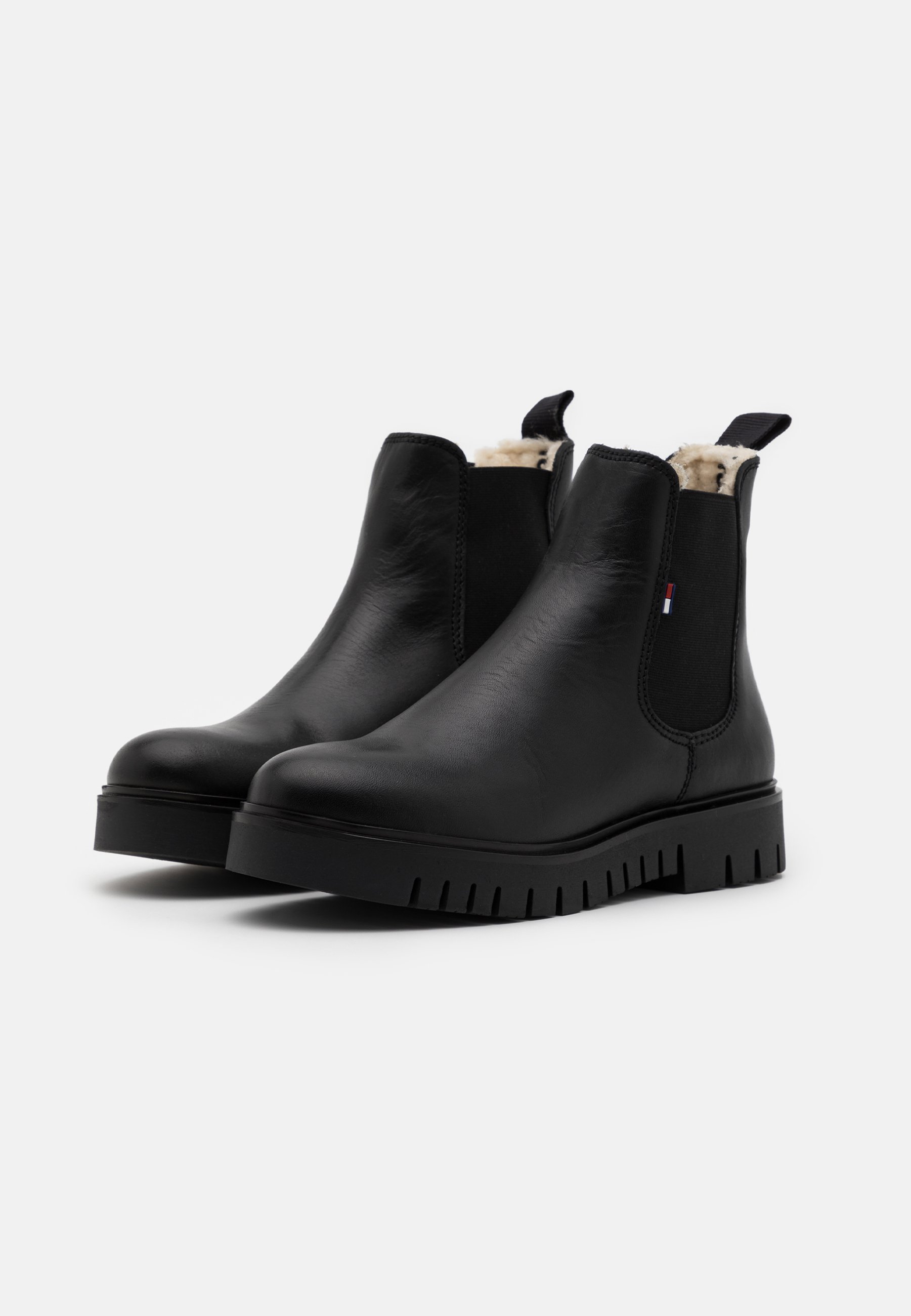 warm lined chelsea boots