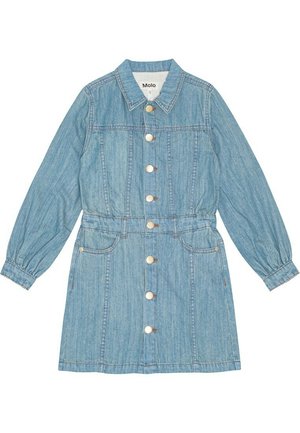 CHAYA - Spijkerjurk - washed denim blue