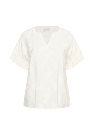 Kaffe Curve, KCCASSY BLOUSE - Bluse - chalk