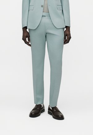 BLAYR - Hlače za moške obleke - light green