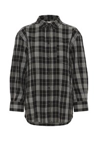 SAMEA - Gombos blúz - black check