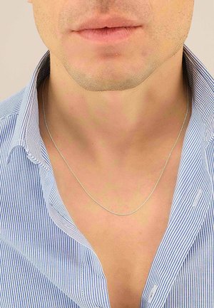 MUAU Schmuck, UNISEX - Halskette - whie gold-coloured